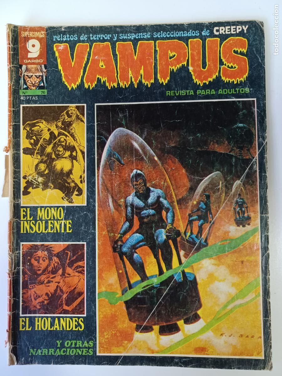 C&oacute;mics: VAMPUS 76 EDIT. GARBO - Foto 1