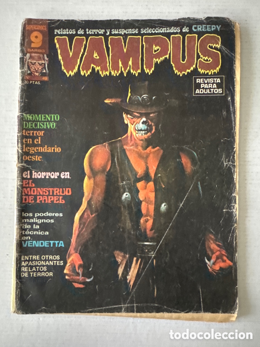 C&oacute;mics: VAMPUS #49 - GARBO - supercomics - Foto 1