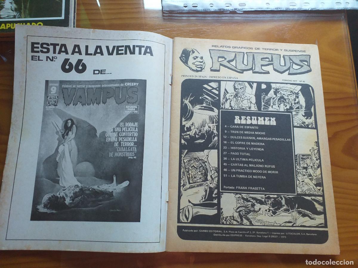 C&oacute;mics: RUFUS - N&ordm; 45 - LA TUMBA DE NEFERA - GARBO - Foto 6