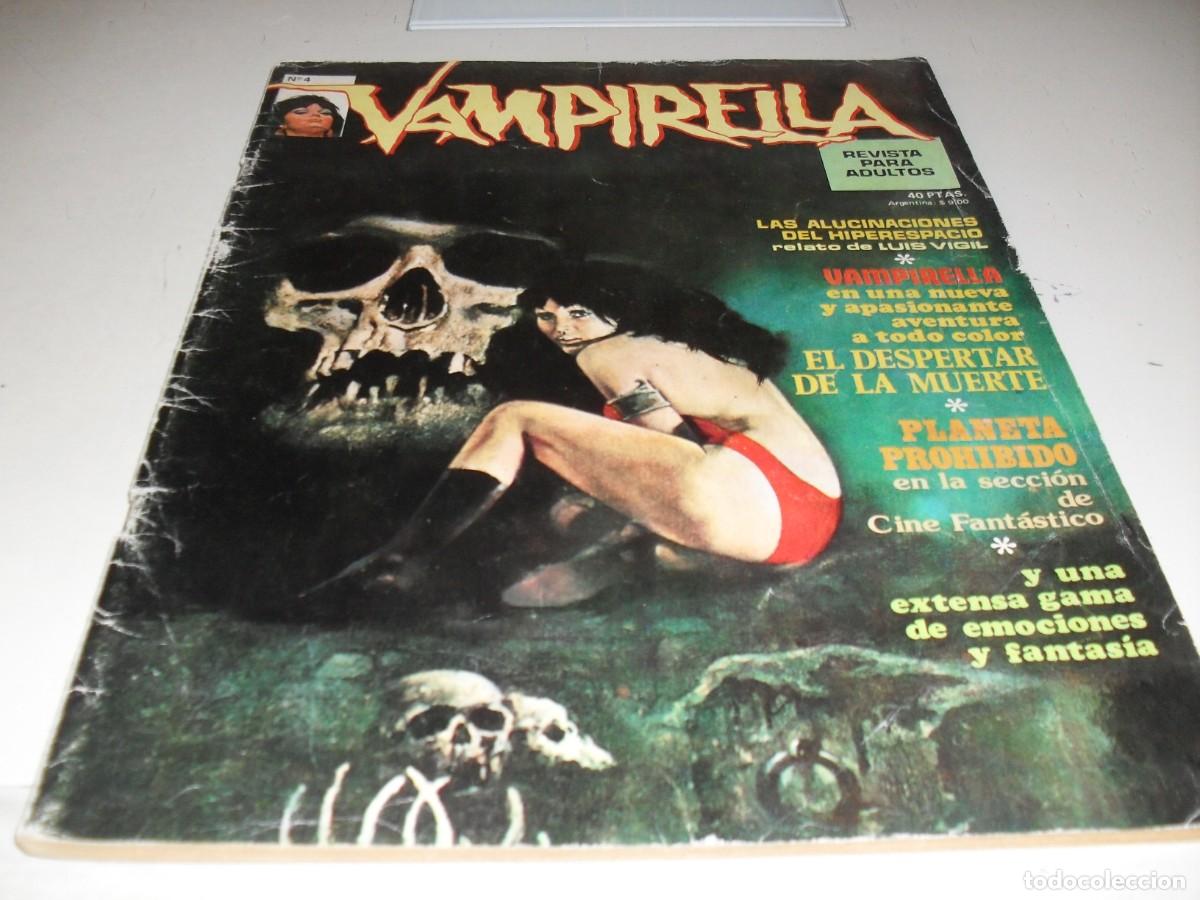 Comics: VAMPIRELLA Nº 4,CON VAMPIRELLA EN COLOR.(DE 38).GARBO,1975