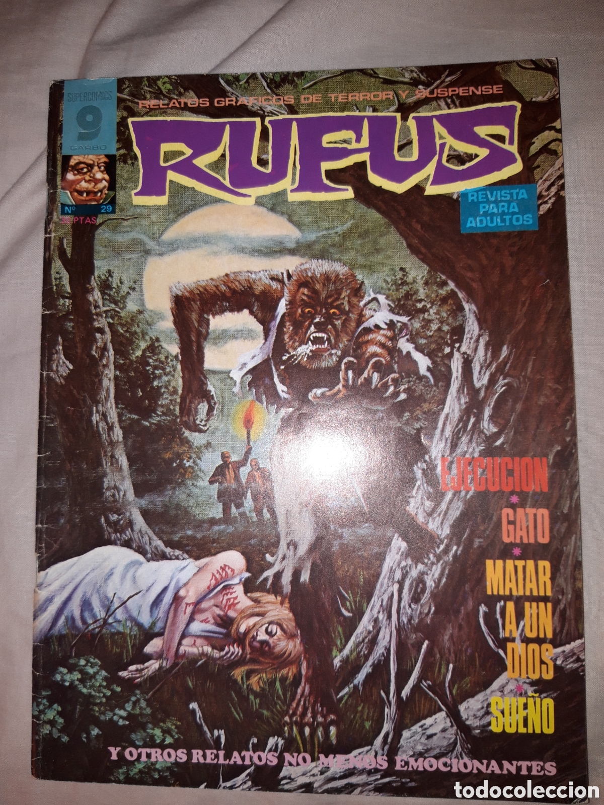 C&oacute;mics: RUFUS N&deg; 29 TERROR Y SUSPENSE - Foto 1