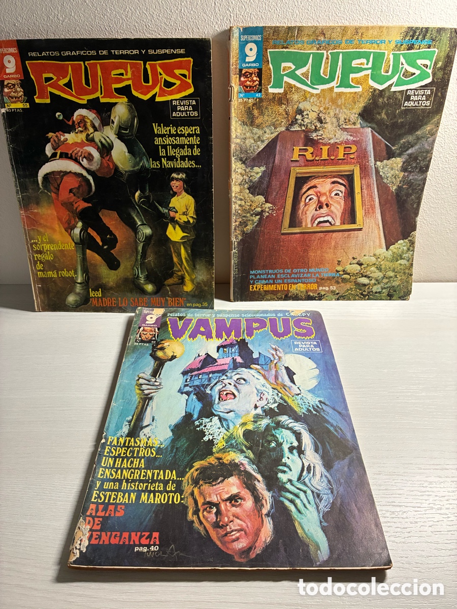 C&oacute;mics: 3 c&oacute;mics de terror Garbo - Foto 1