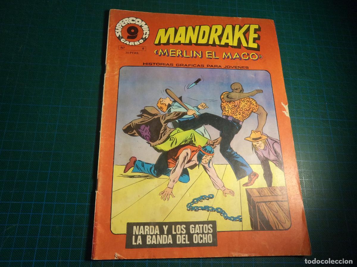 C&oacute;mics: Supercomics Garbo. N&ordm; 8. Mandrake. Garbo. (Ref. 17-B) - Foto 1