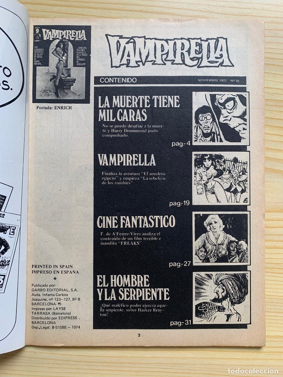 C&oacute;mics: Vampirella n&ordm; 35 - Buen Estado - Foto 2