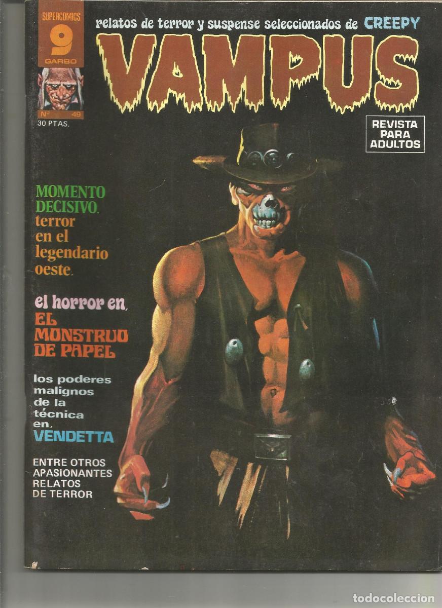 C&oacute;mics: VAMPUS N&ordm; 49 GARBO EDITORIAL - Foto 1