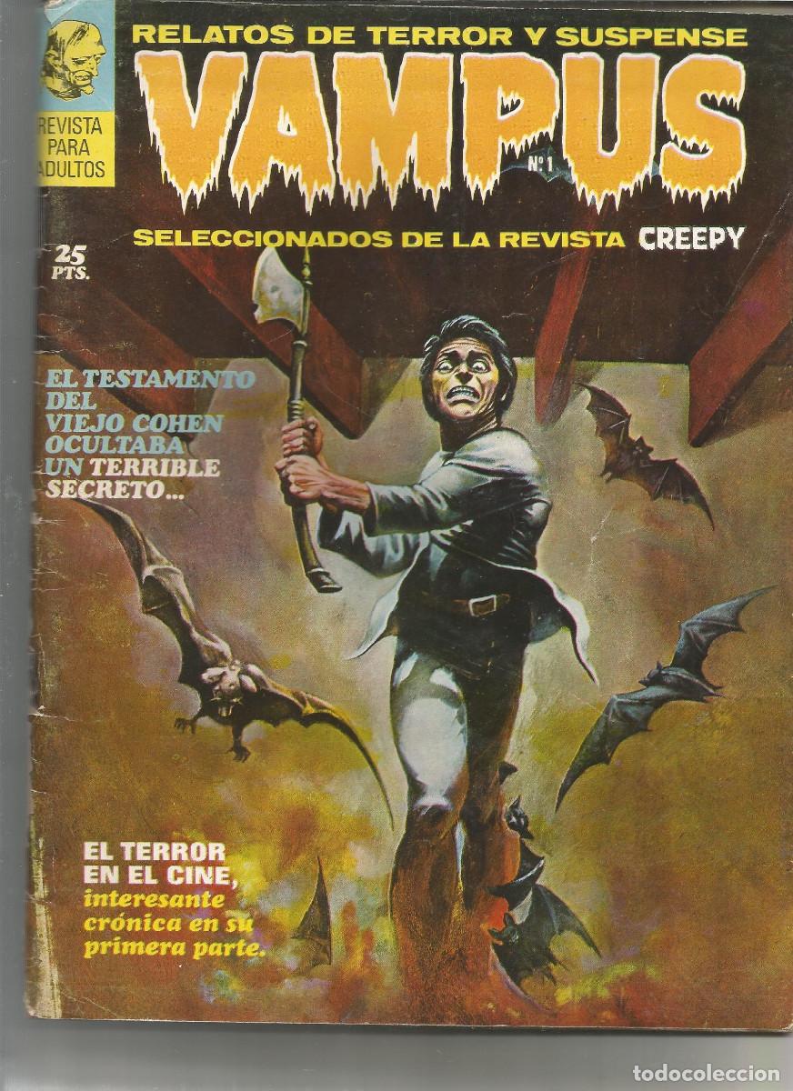 C&oacute;mics: VAMPUS N&ordm; 1 GARBO EDITORIAL - Foto 1