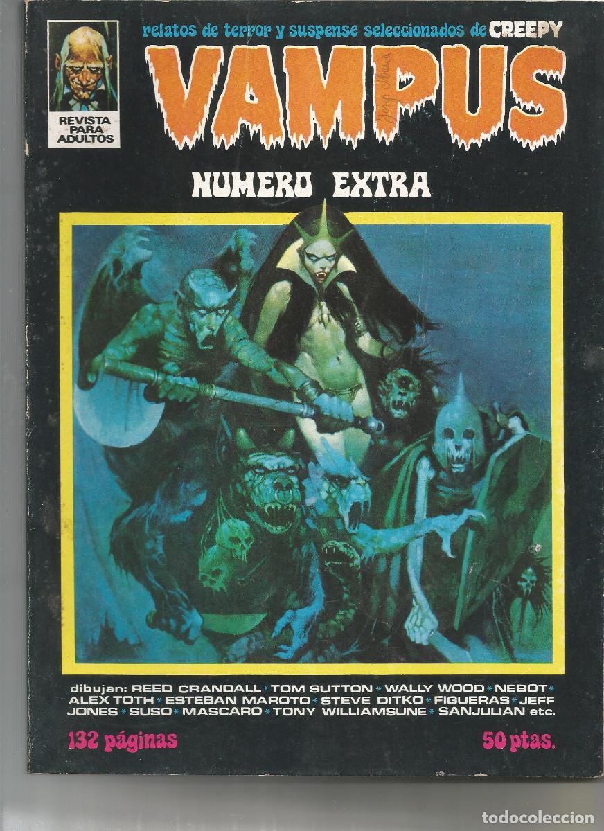 C&oacute;mics: VAMPUS EXTRA ABRIL 1973 GARBO EDITORIAL - Foto 1