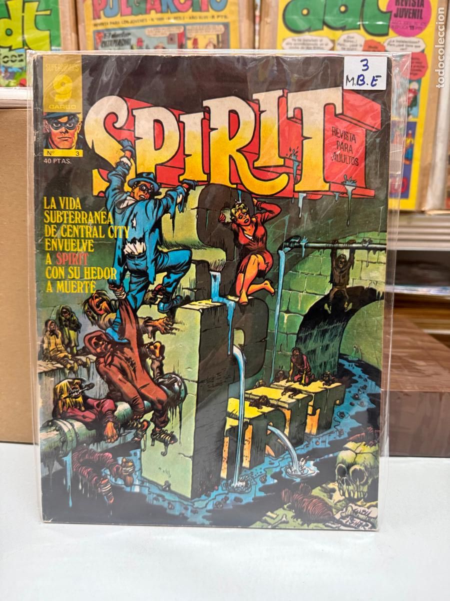 C&oacute;mics: SPIRIT EDITORIAL GARBO NUMERO 3 - Foto 1
