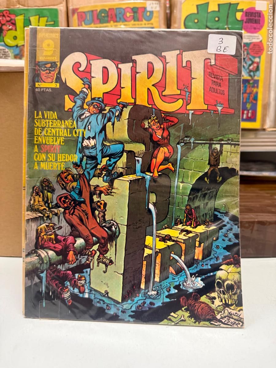 C&oacute;mics: SPIRIT EDITORIAL GARBO NUMERO 3 - Foto 1