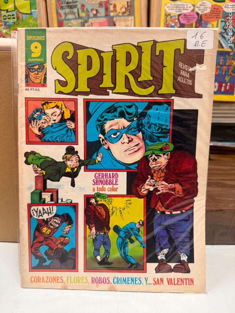 C&oacute;mics: SPIRIT EDITORIAL GARBO NUMERO 16 - Foto 1