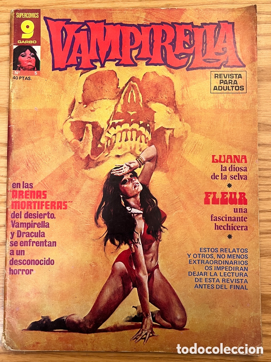 C&oacute;mics: Vampirella - N&ordm;5 Garbo 1973 - Foto 1