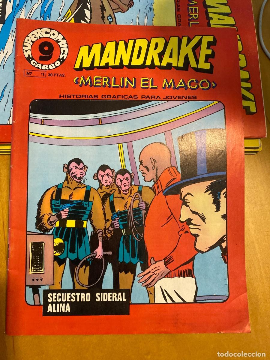 C&oacute;mics: MANDRAKE MERLIN EL MAGO N&ordm; 11 SUPERCOMICS GARBO - Foto 1
