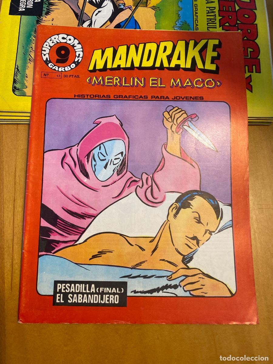 C&oacute;mics: MANDRAKE MERLIN EL MAGO N&ordm; 17 SUPERCOMICS GARBO - Foto 1