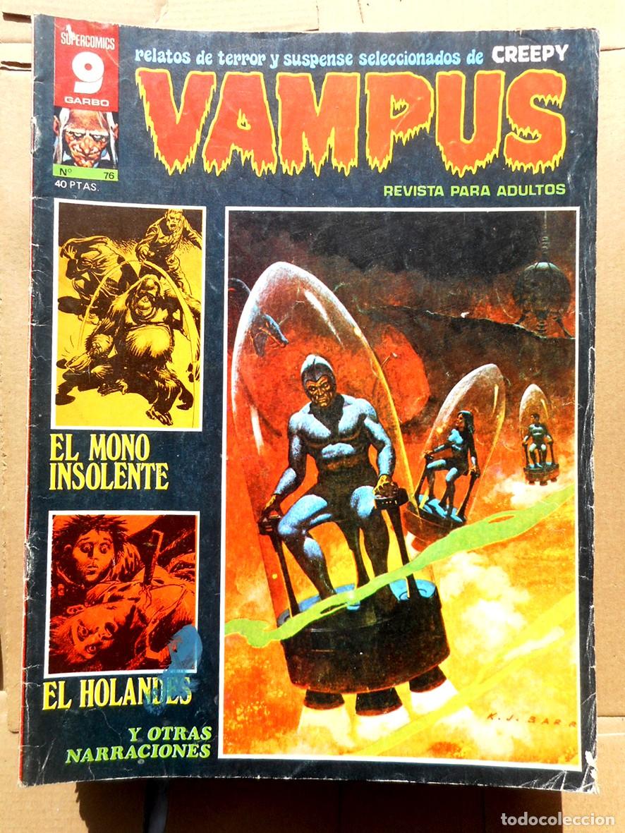 C&oacute;mics: VAMPUS N&ordm;76 (GARBO-ENERO 1978) - Foto 1