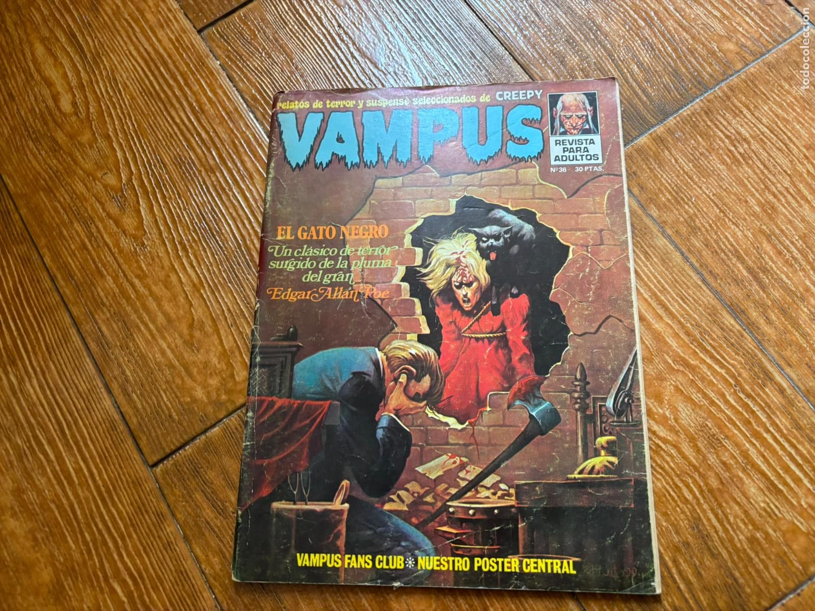 C&oacute;mics: VAMPUS N&ordm; 36 EDITORIAL GARBO CON EL POSTER - Foto 1