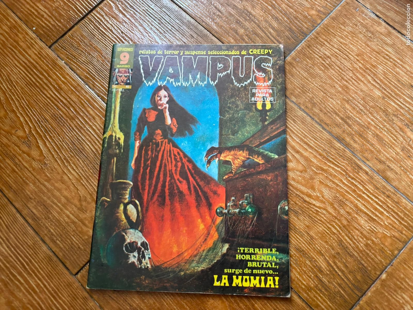 C&oacute;mics: VAMPUS N&ordm; 45 EDITORIAL GARBO CON EL POSTER - Foto 1