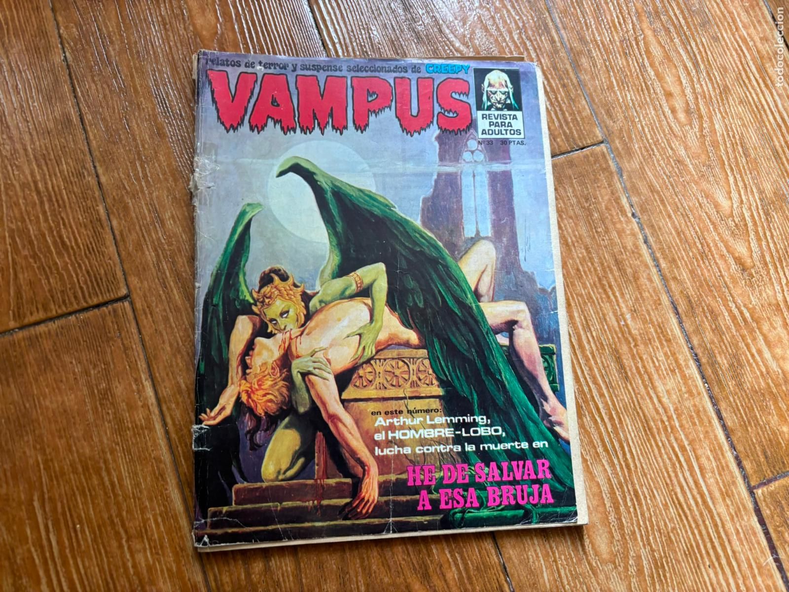 C&oacute;mics: VAMPUS N&ordm; 33 EDITORIAL GARBO SIN POSTER - Foto 1