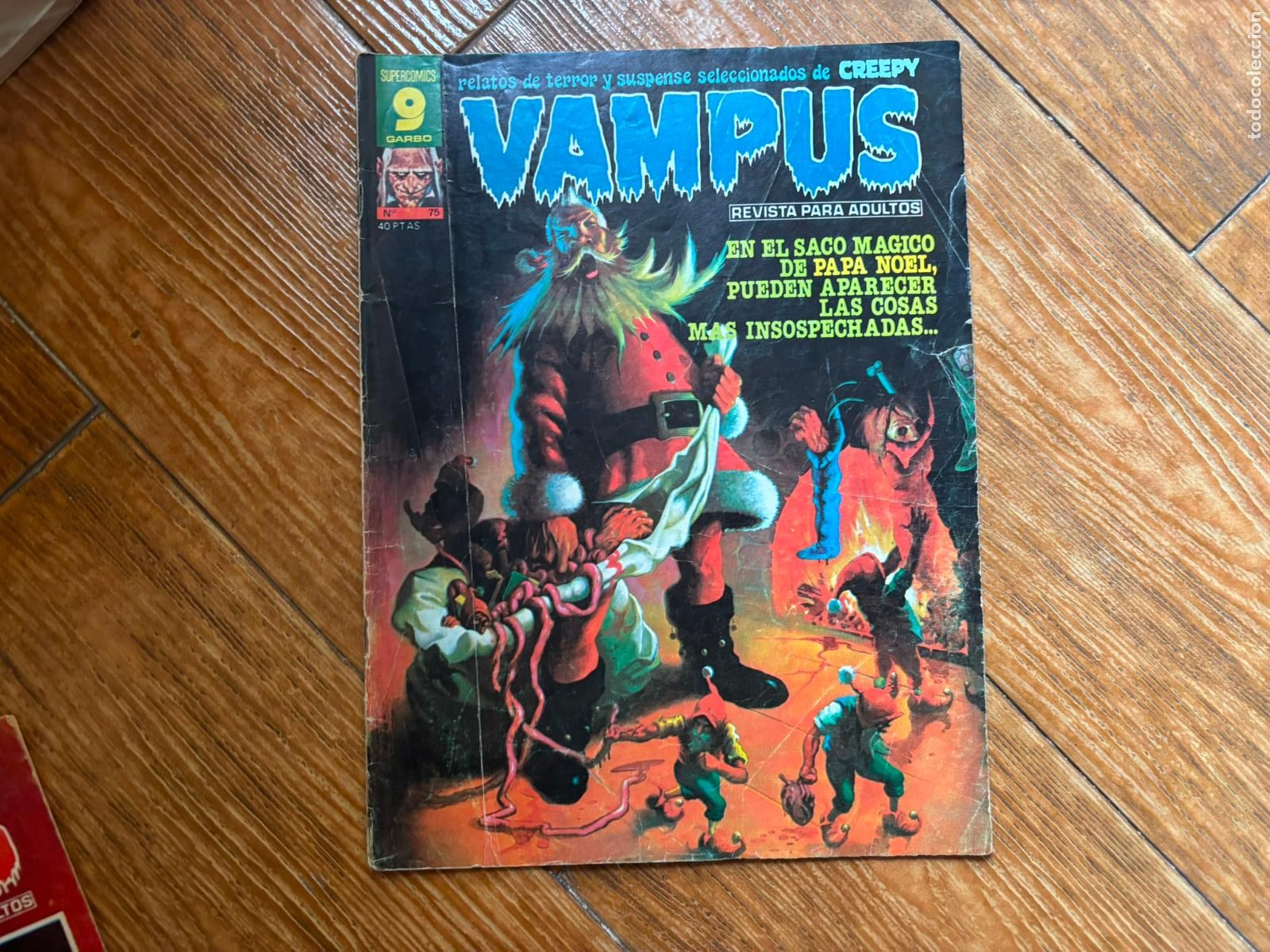 C&oacute;mics: VAMPUS N&ordm; 75 EDITORIAL GARBO SIN EL POSTER