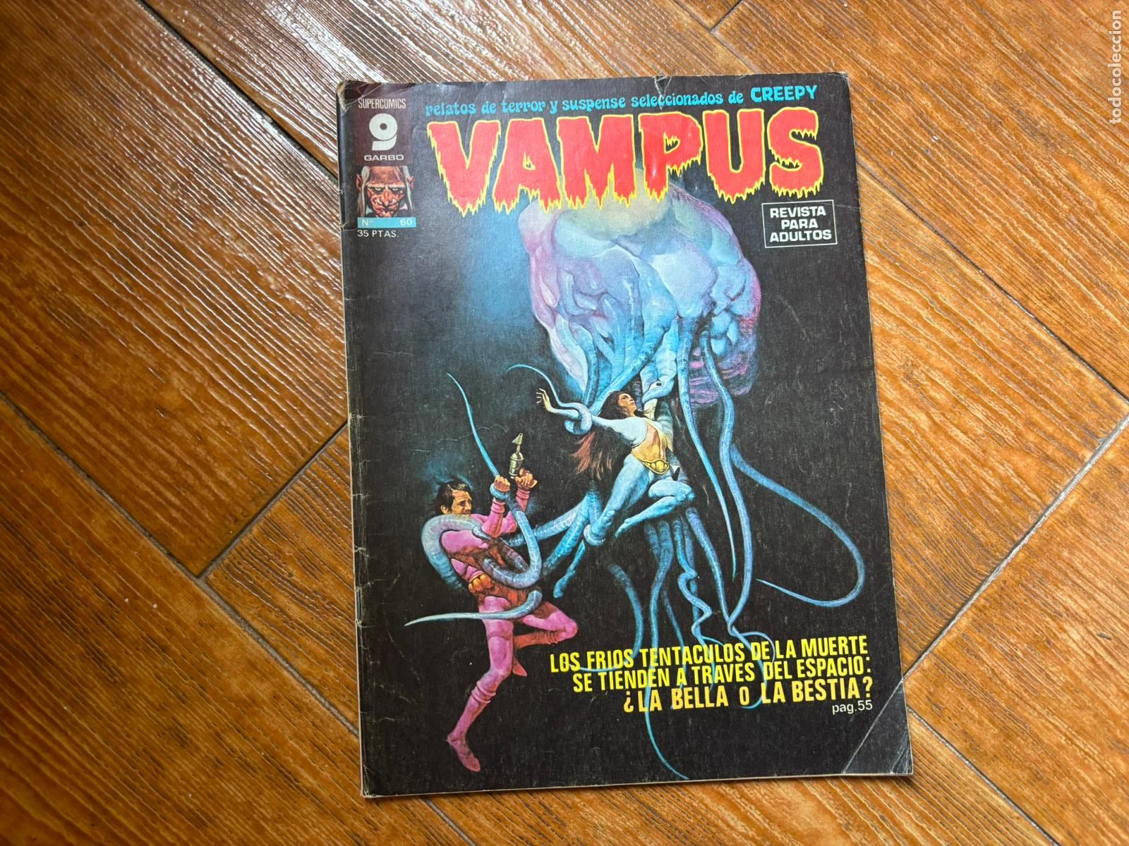 C&oacute;mics: VAMPUS N&ordm; 60 EDITORIAL GARBO SIN EL POSTER