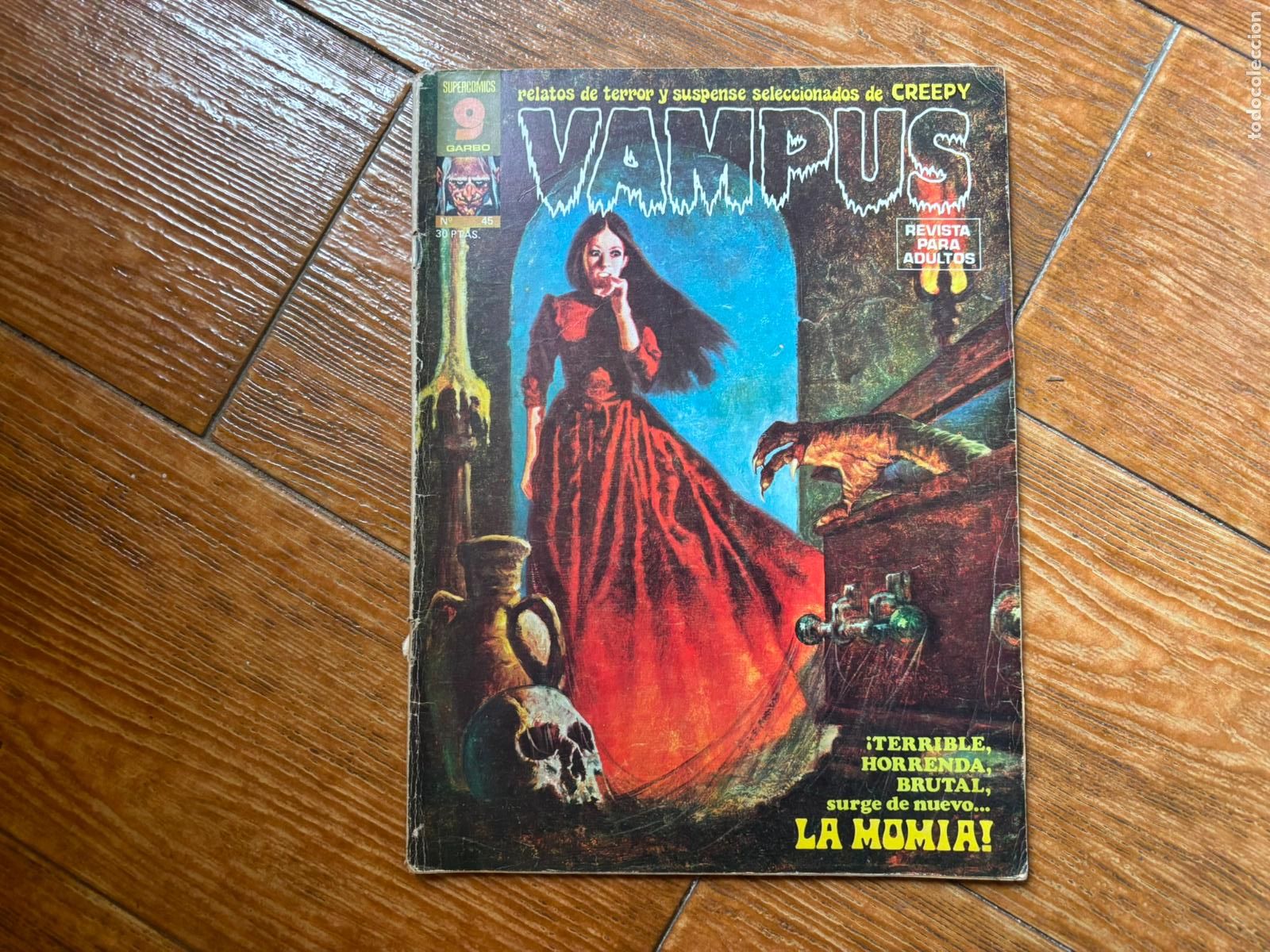 C&oacute;mics: VAMPUS N&ordm; 45 EDITORIAL GARBO SIN EL POSTER