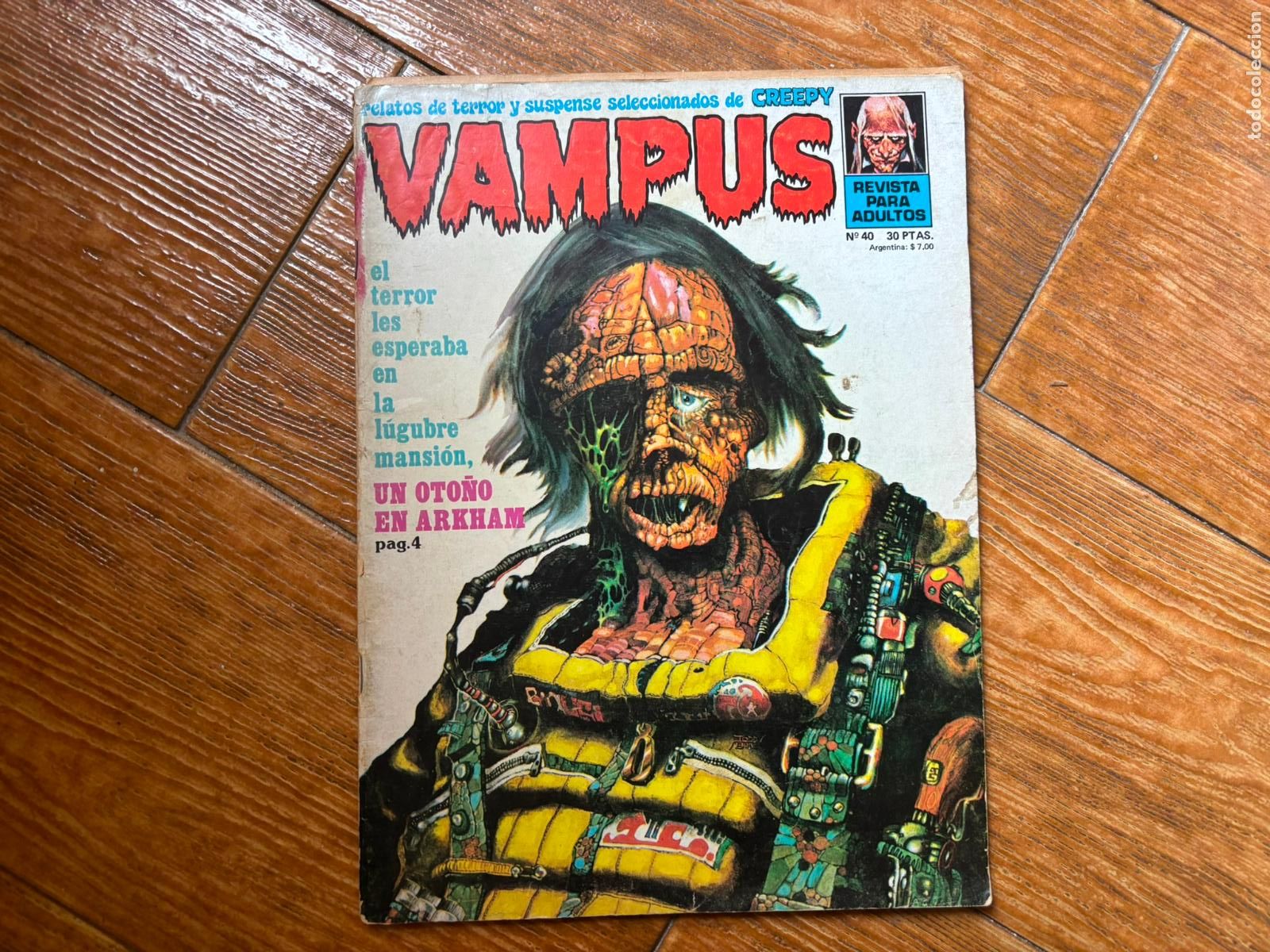 C&oacute;mics: VAMPUS N&ordm; 40 EDITORIAL GARBO SIN EL POSTER
