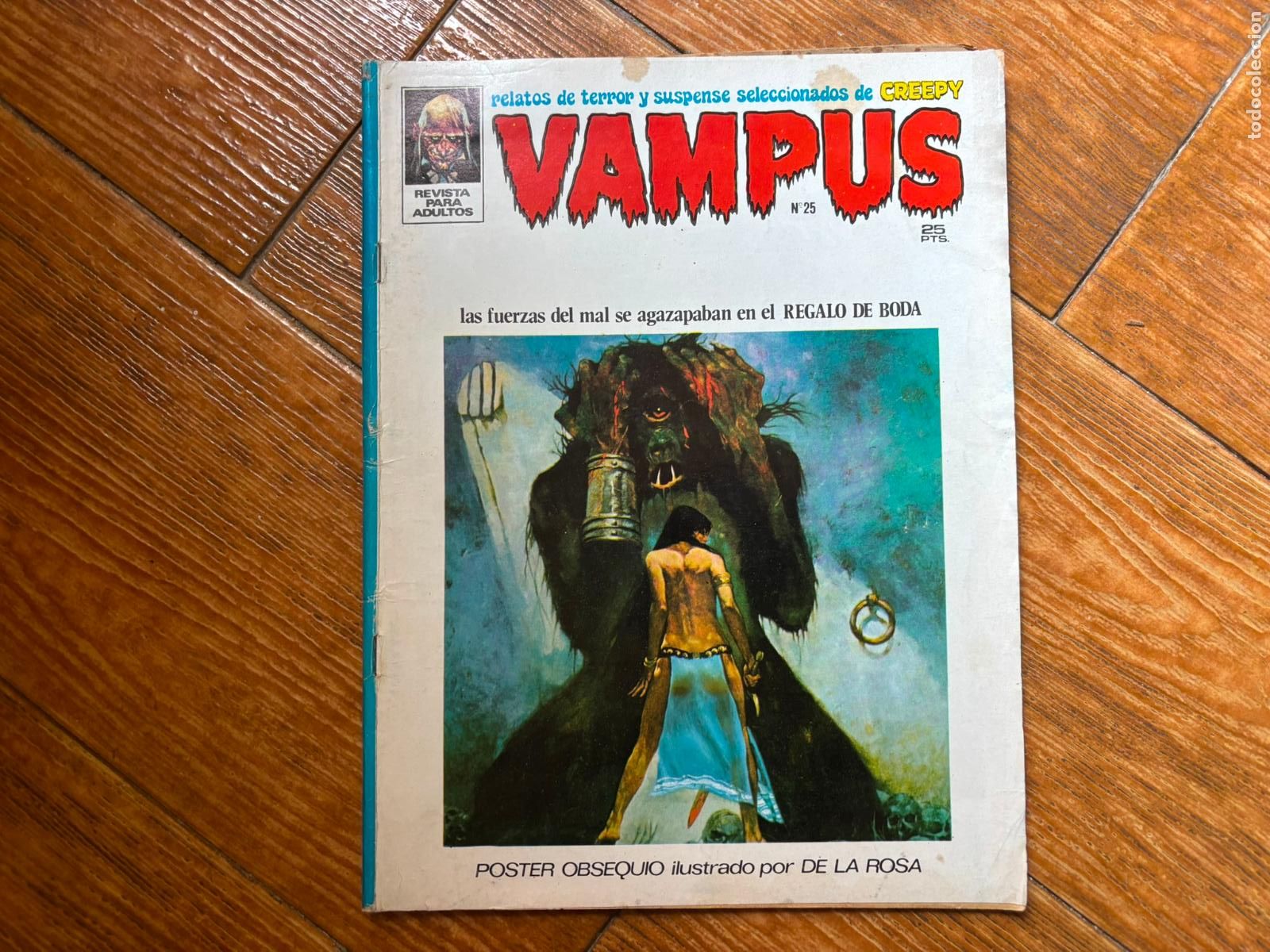 C&oacute;mics: VAMPUS N&ordm; 25 EDITORIAL GARBO SIN EL POSTER