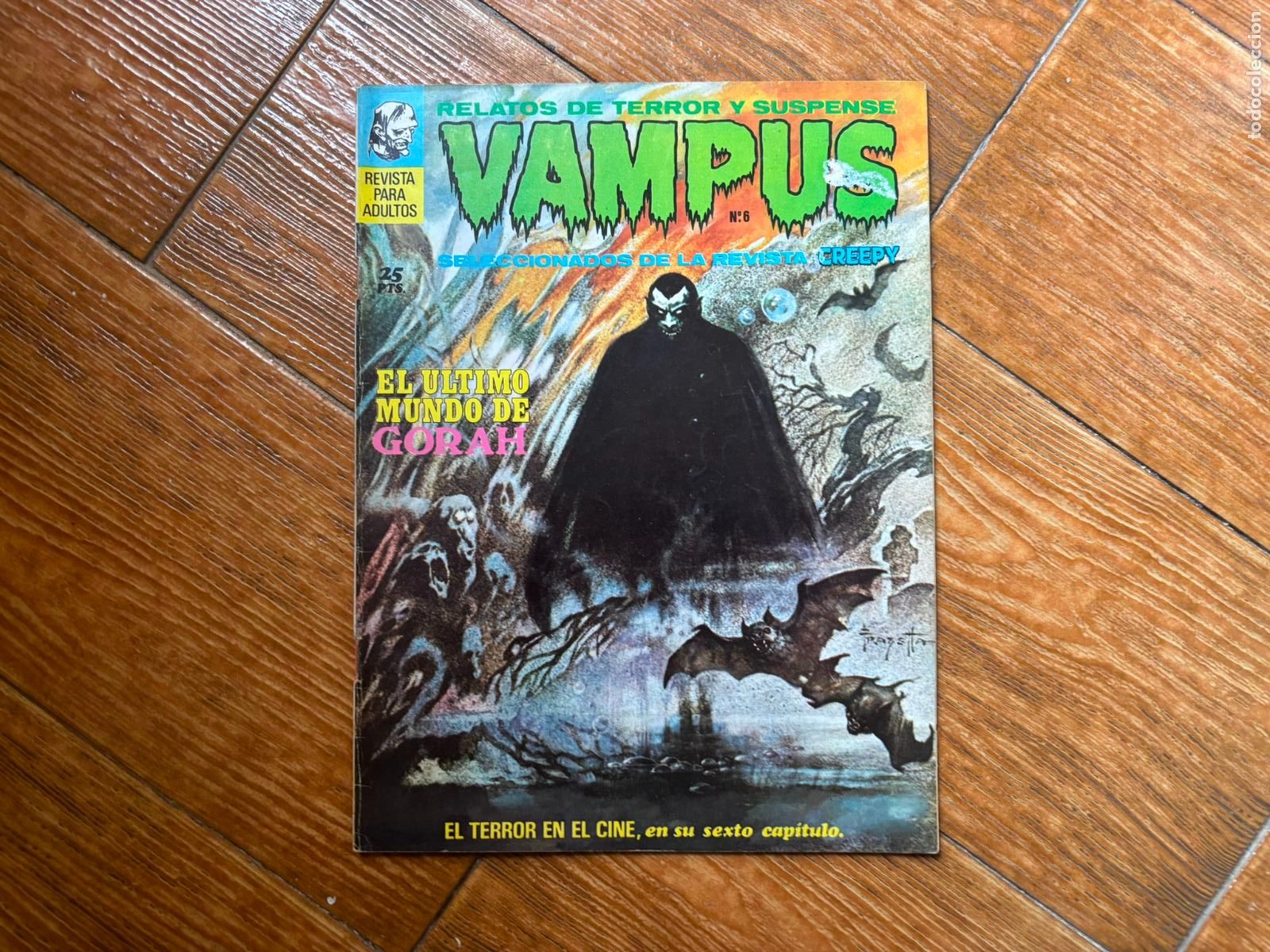C&oacute;mics: VAMPUS N&ordm; 6 EDITORIAL GARBO SIN EL POSTER