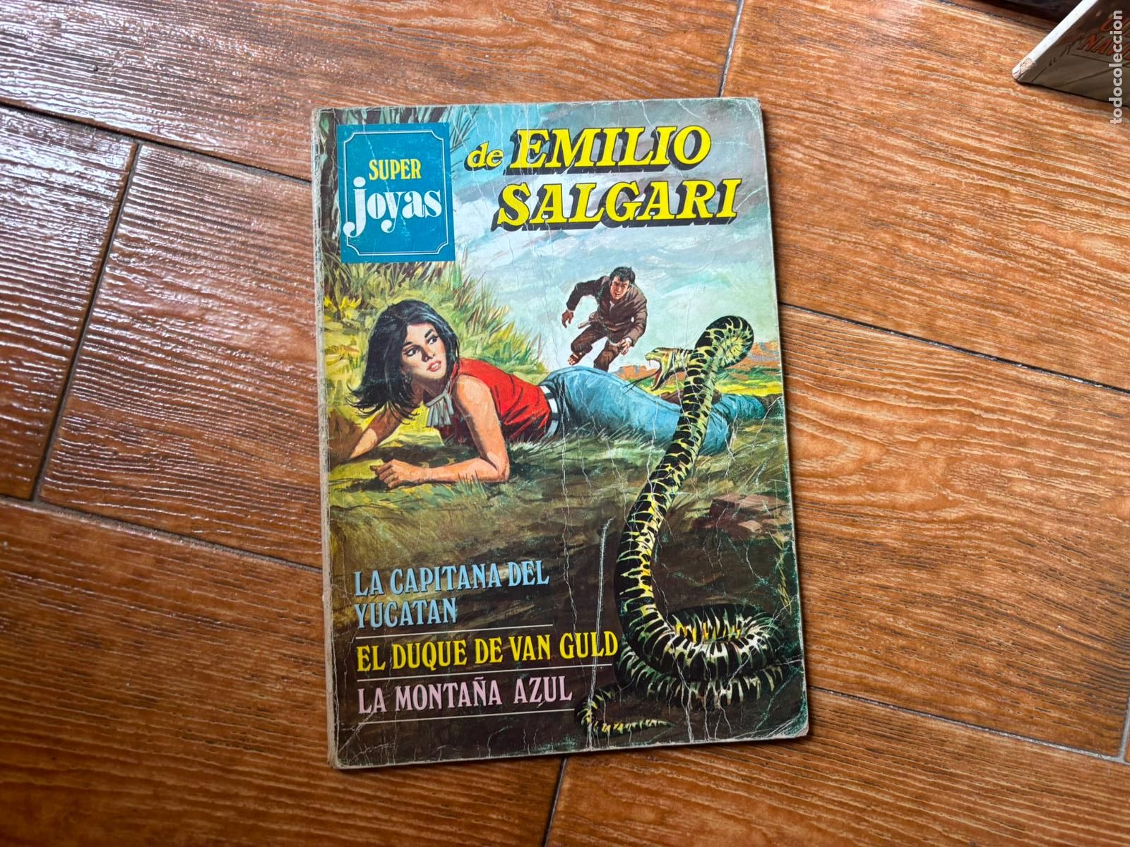 C&oacute;mics: SUPER JOYAS EMILIO SALGARI - N&ordm; 8 - EDITORIAL BRUGUERA 1984 1&ordf; EDICION