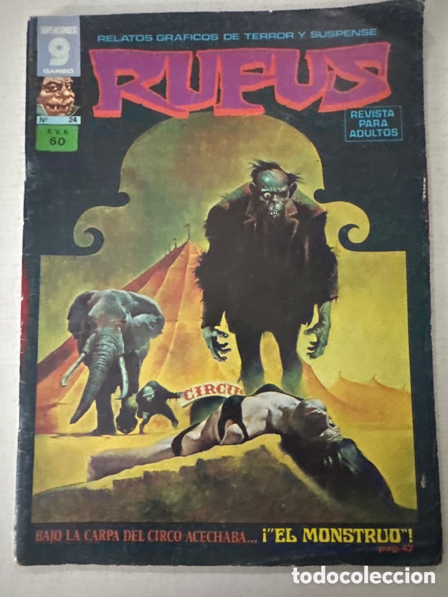 C&oacute;mics: RUFUS #24 - GARBO - Para adultos
