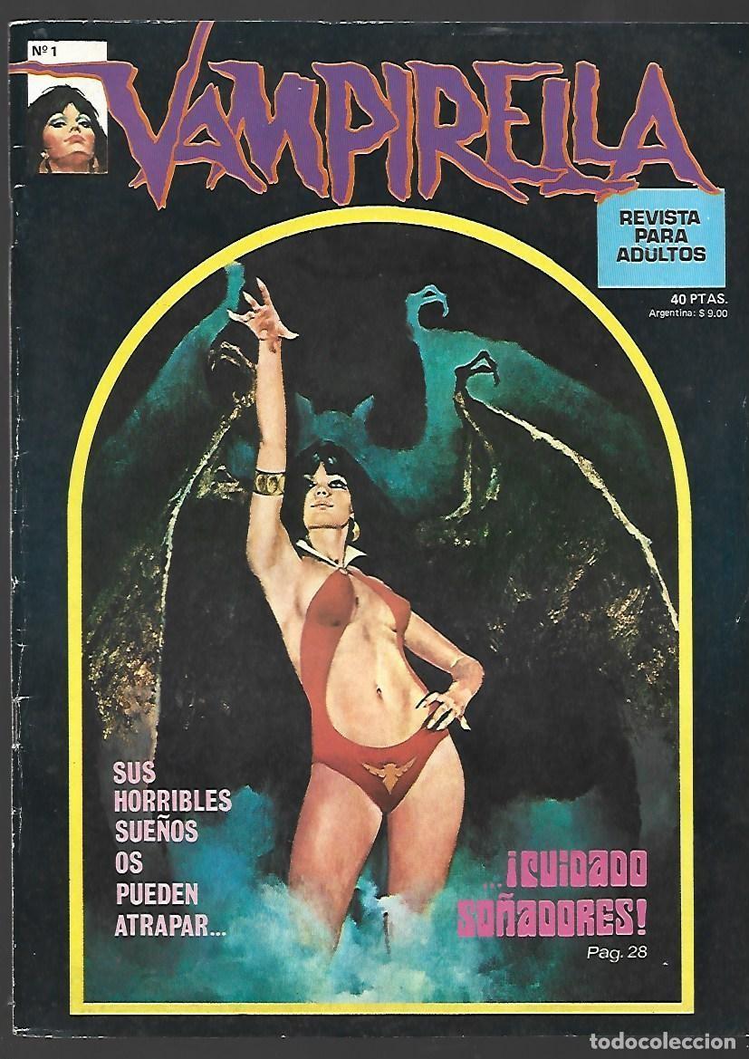 C&oacute;mics: Vampirella, 1, 1974, Garbo, muy buen estado