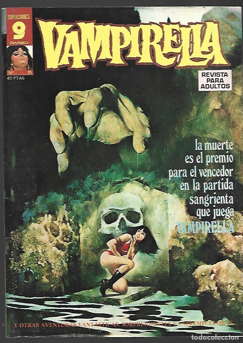 C&oacute;mics: Vampirella, 15, 1976, Garbo, muy buen estado