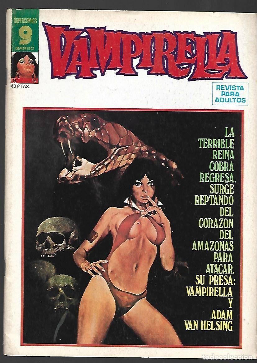 C&oacute;mics: Vampirella, 18, 1976, Garbo, muy buen estado