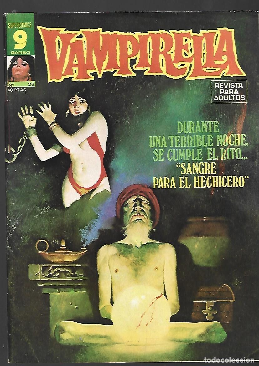 C&oacute;mics: Vampirella, 26, 1977, Garbo, muy buen estado