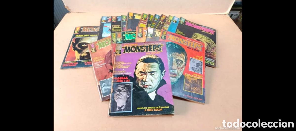 Fumetti: Famosos Monsters.20 N&uacute;meros.Casi completa
