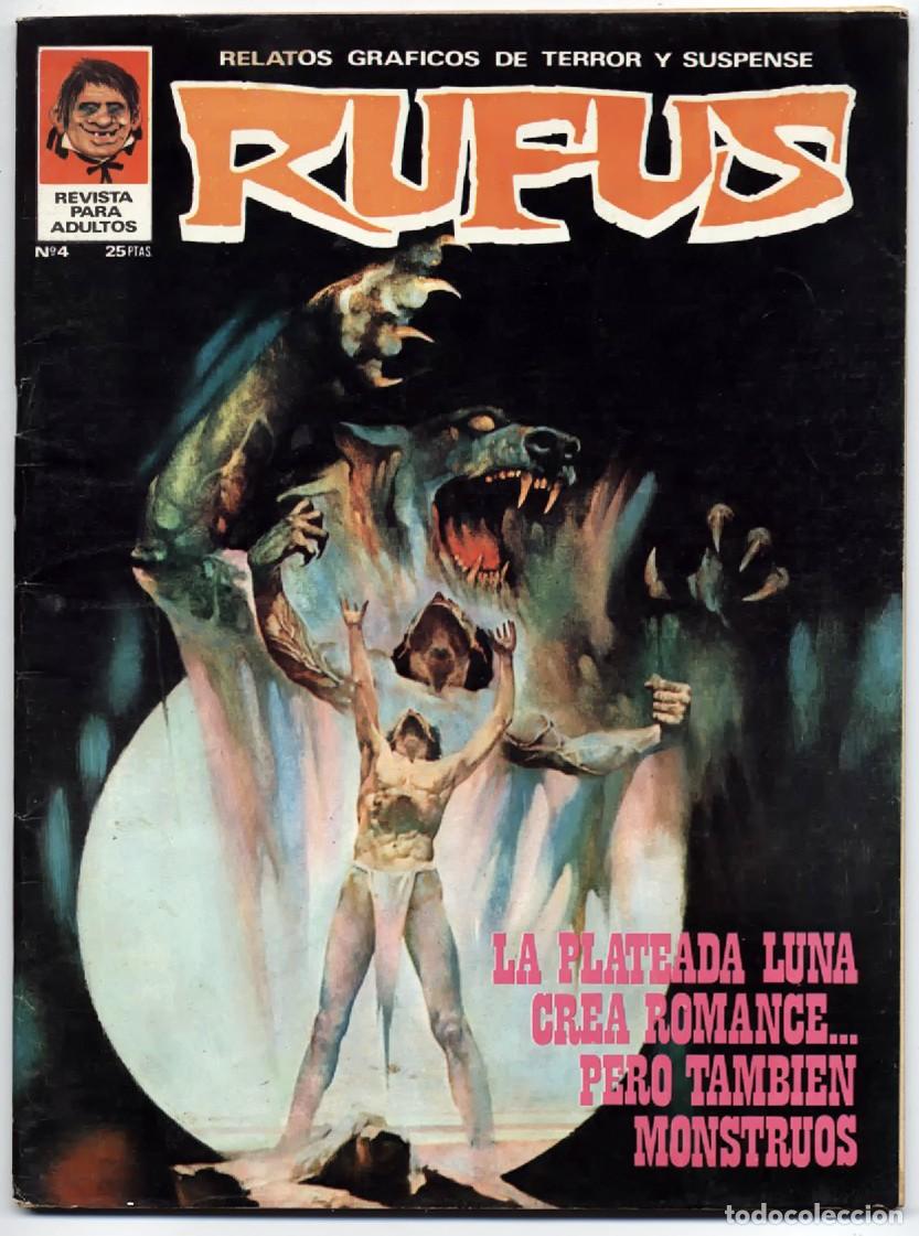 Fumetti: RUFUS N&ordm; 4 RELATOS DE TERROR Y SUSPENSE IBERO MUNDIAL GARBO EDITORIAL 1973