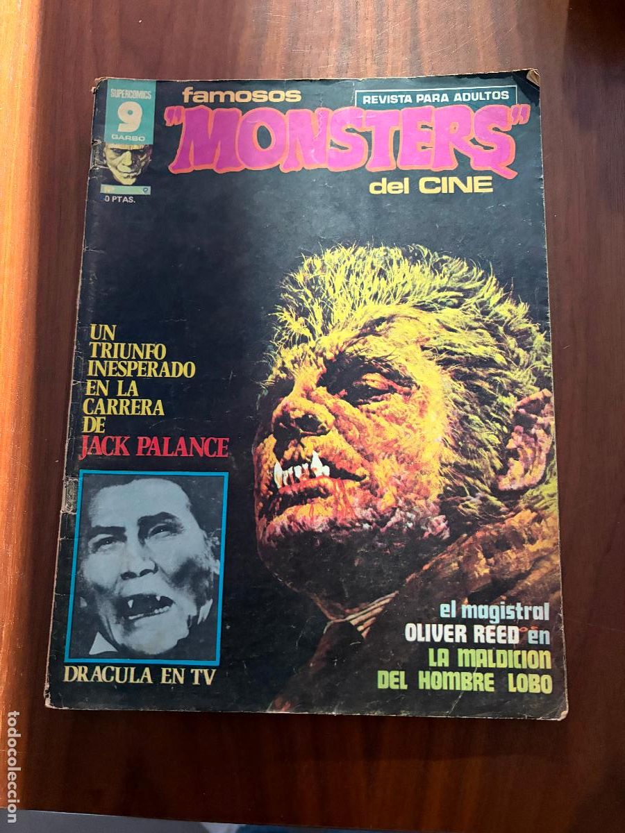 C&oacute;mics: FAMOSOS MONSTERS DEL CINE N&ordm; 9 , GARBO EDITORIAL