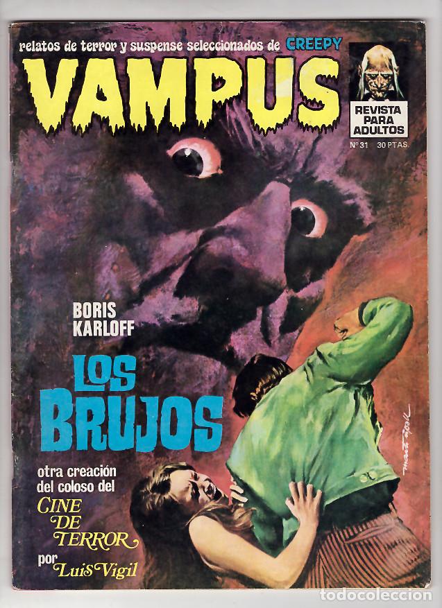C&oacute;mics: VAMPUS 31- EDITORIAL GARBO- GRAPA, 1974 MBE INCLUYE POSTER- LEE INDICACIONES
