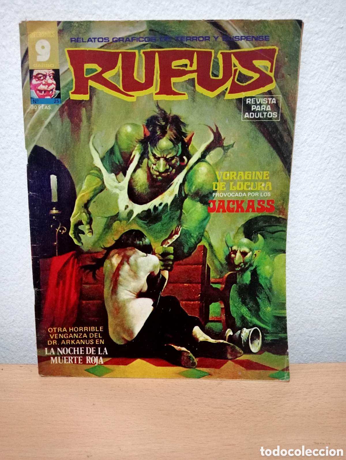 C&oacute;mics: Rufus comic terror 1975 buen estado