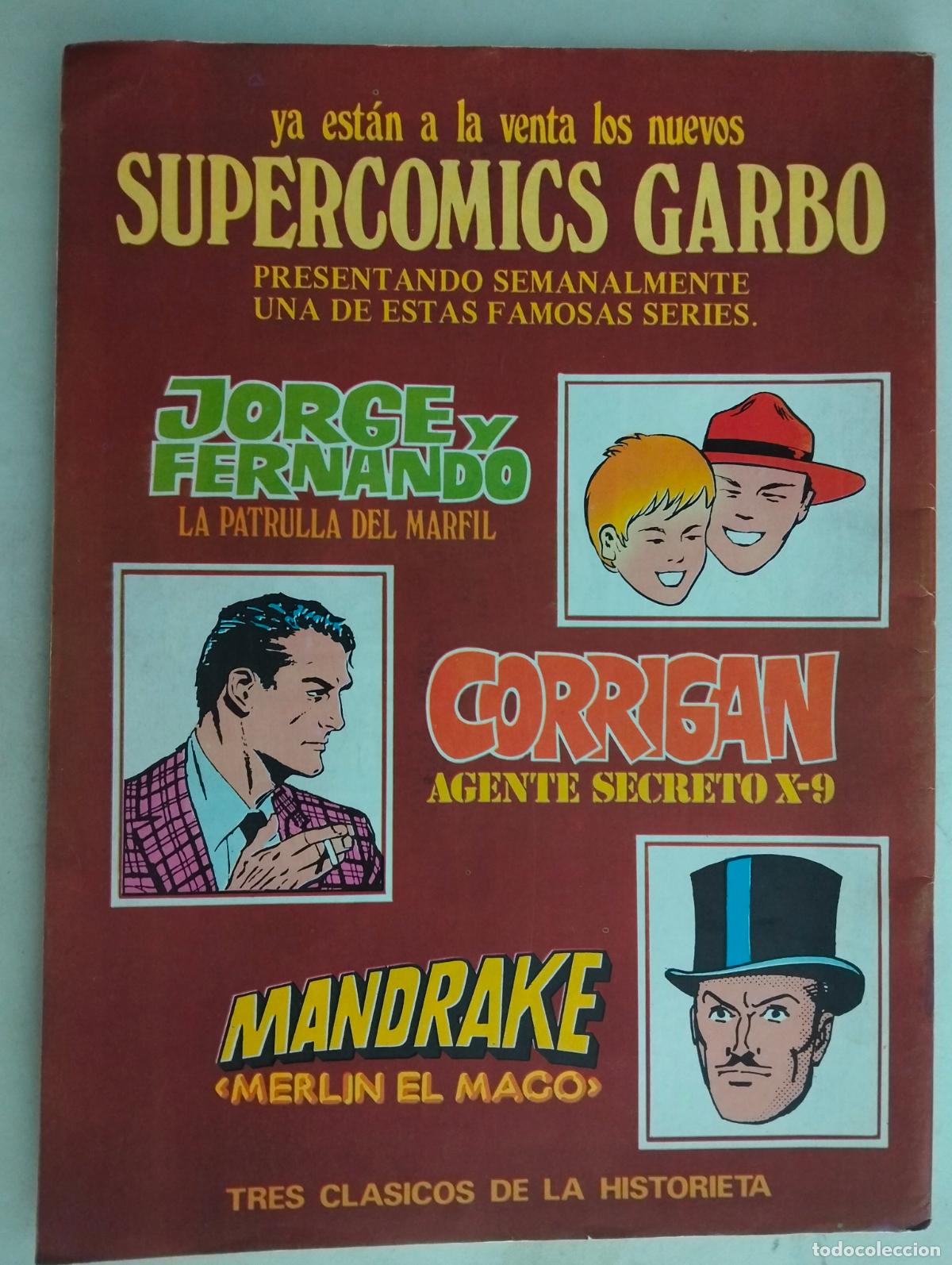 C&oacute;mics: RUFUS N&ordm; 41, EDITORIAL GARBO, A&Ntilde;O 1973 - Foto 2