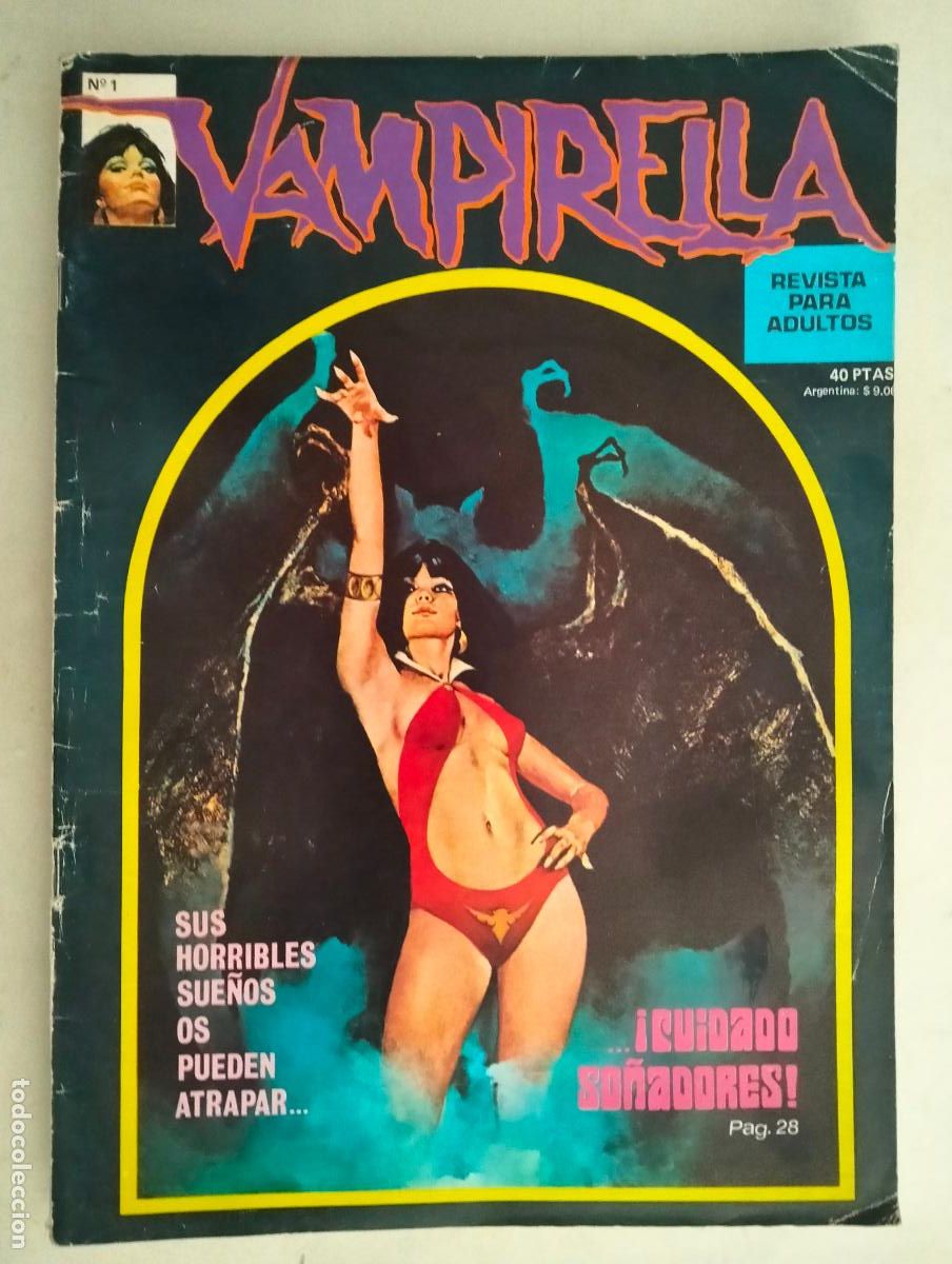 Fumetti: VAMPIRELLA N&ordm; 1, REVISTA PARA ADULTOS, EDITORIAL GARBO, A&Ntilde;O 1974