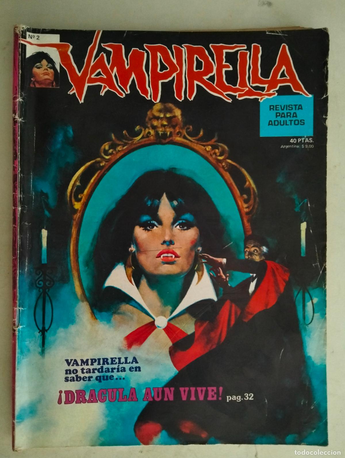 Comics: VAMPIRELLA N&ordm; 2, REVISTA PARA ADULTOS, EDITORIAL GARBO, A&Ntilde;O 1974