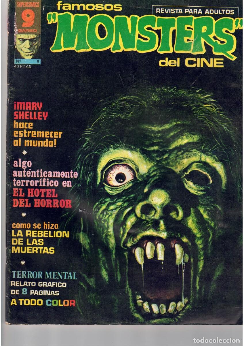 C&oacute;mics: Famosos Monster del Cine 5. Garbo Editorial.