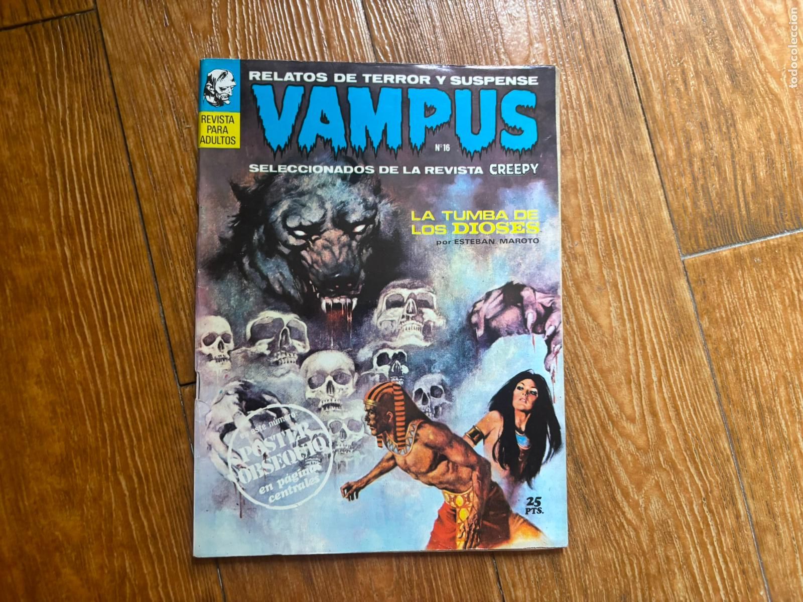 C&oacute;mics: VAMPUS N&ordm; 16 EDITORIAL GARBO CON EL POSTER