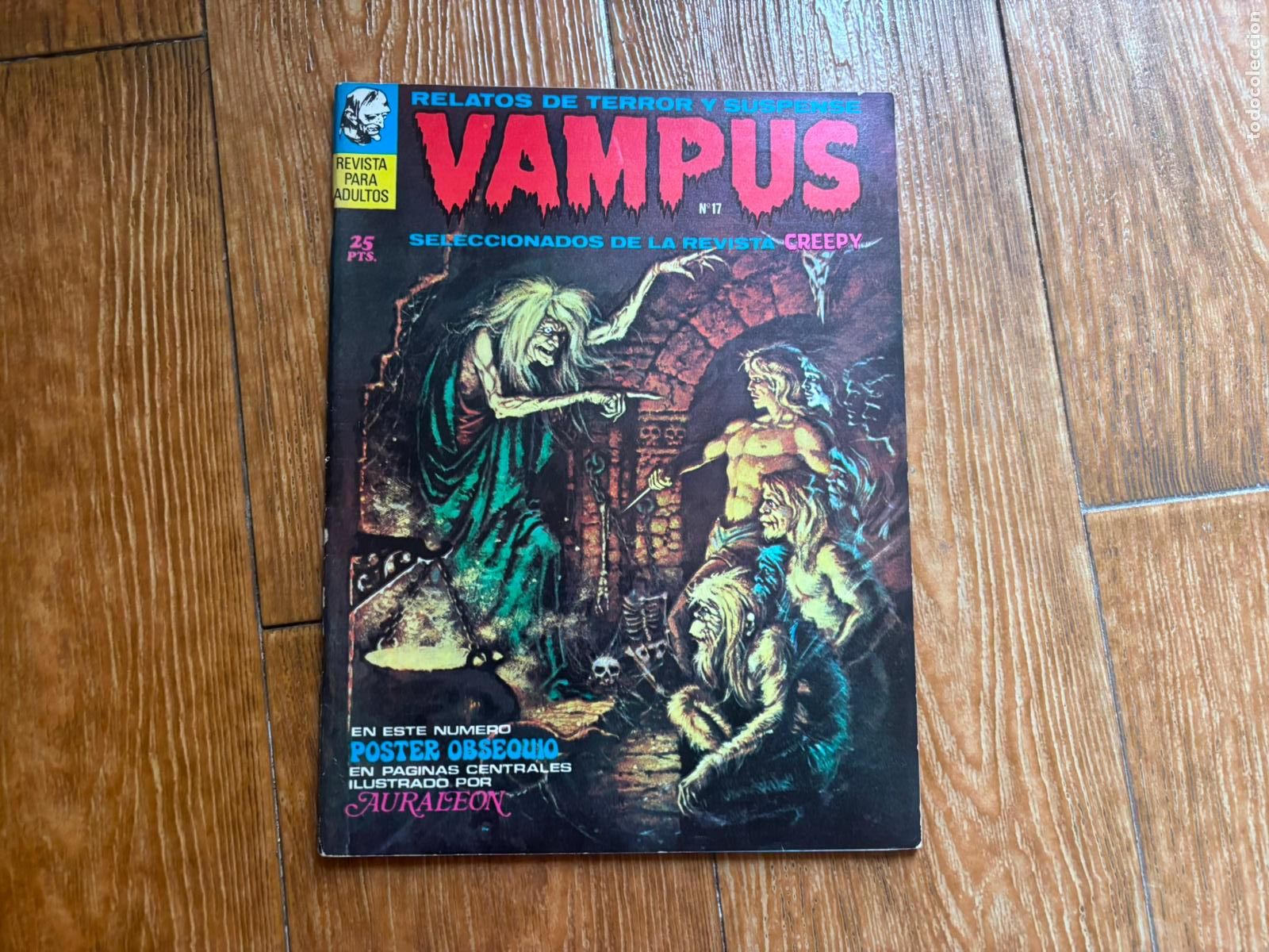 C&oacute;mics: VAMPUS N&ordm; 17 EDITORIAL GARBO CON EL POSTER