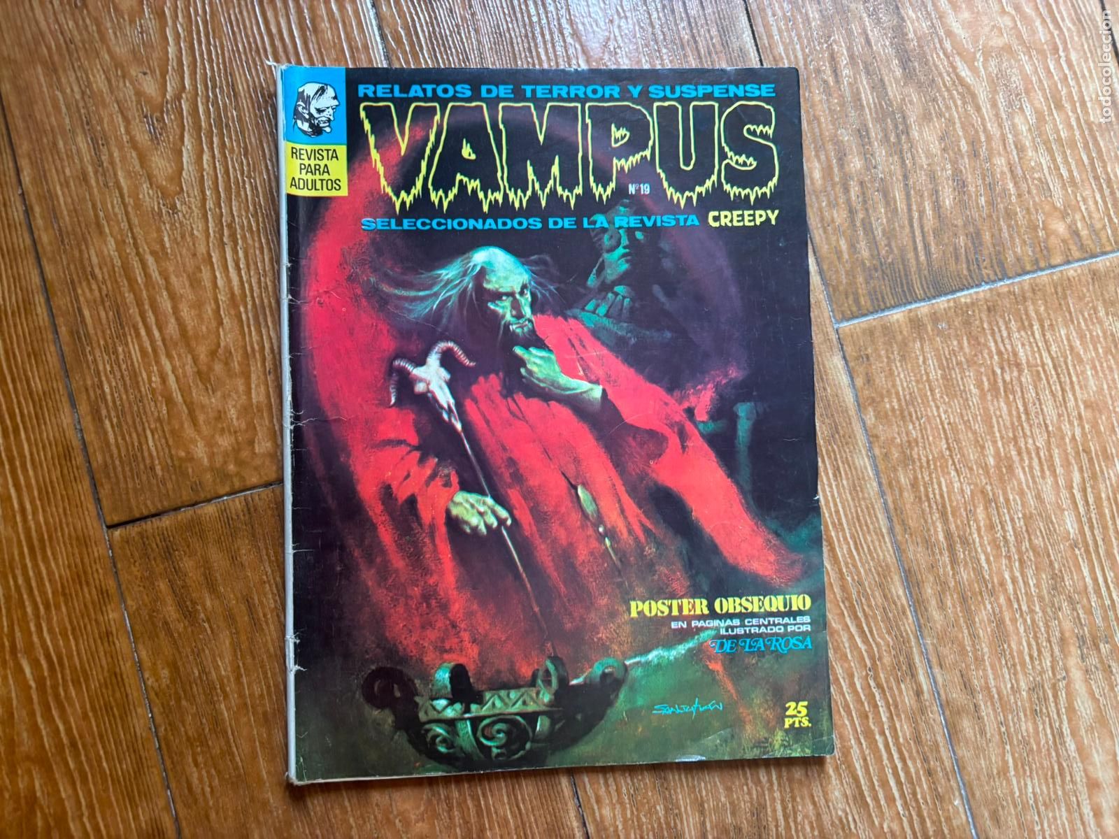 C&oacute;mics: VAMPUS N&ordm; 19 EDITORIAL GARBO CON EL POSTER