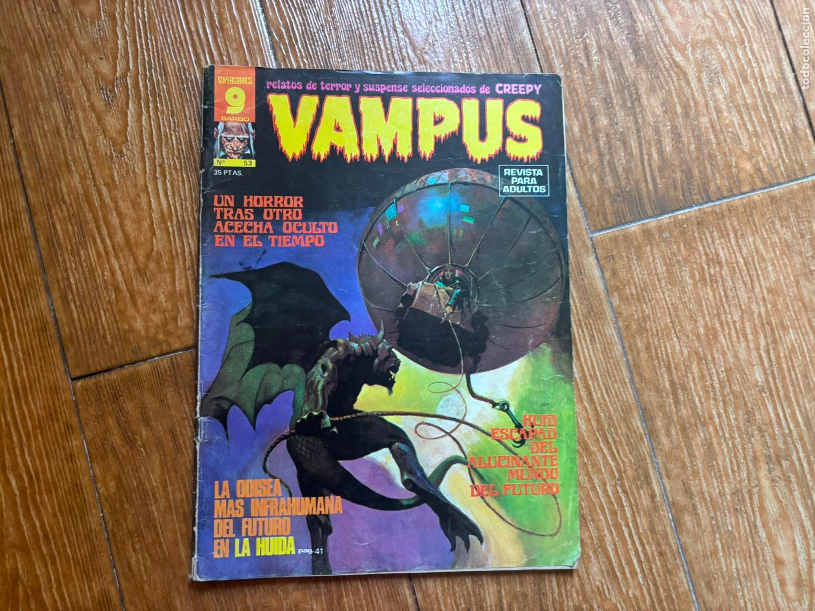 C&oacute;mics: VAMPUS N&ordm; 53 EDITORIAL GARBO CON EL POSTER