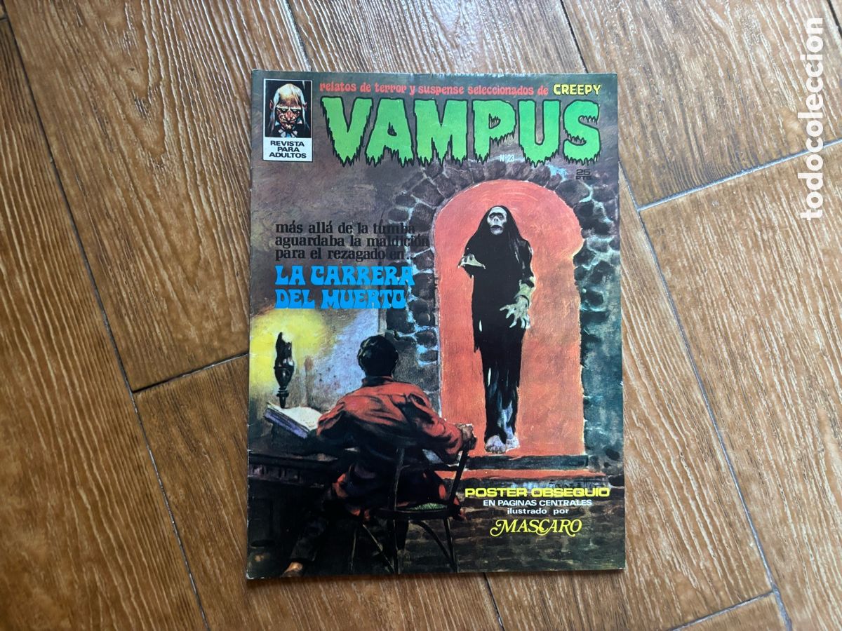 C&oacute;mics: VAMPUS N&ordm; 23 EDITORIAL GARBO CON EL POSTER