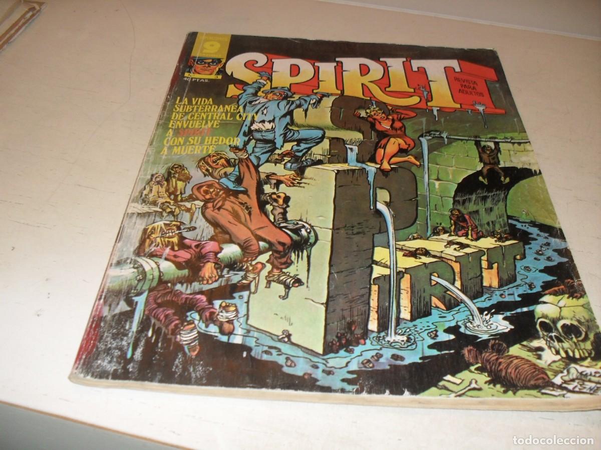 C&oacute;mics: SPIRIT N&ordm; 3,DE 30,CON EL ASCENSOR,EN COLOR.GARBO,1975