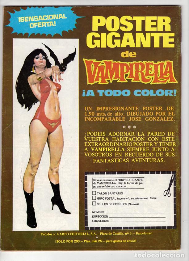 C&oacute;mics: VAMPIRELLA 17- ED GARBO, GRAPA, 1975 - Foto 2