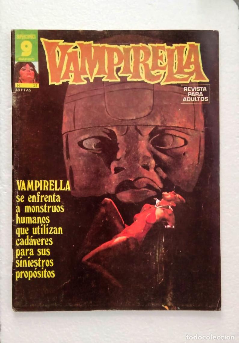 C&oacute;mics: VAMPIRELLA 21- ED GARBO, GRAPA, 1975 MBE - Foto 1
